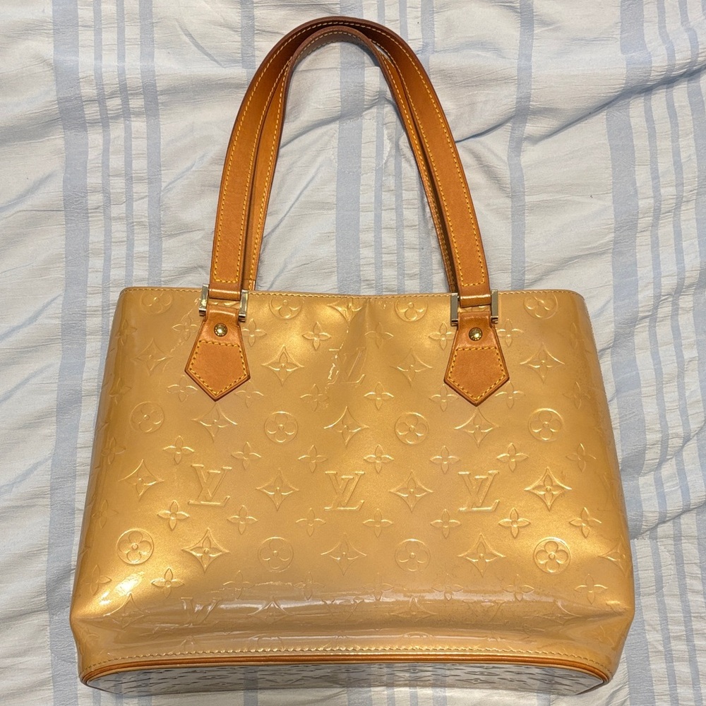 Louis Vuitton Shimmering Gold Monogram Tote